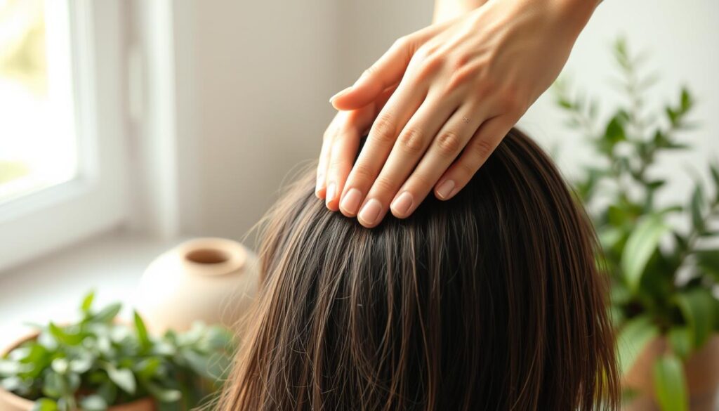 scalp massage